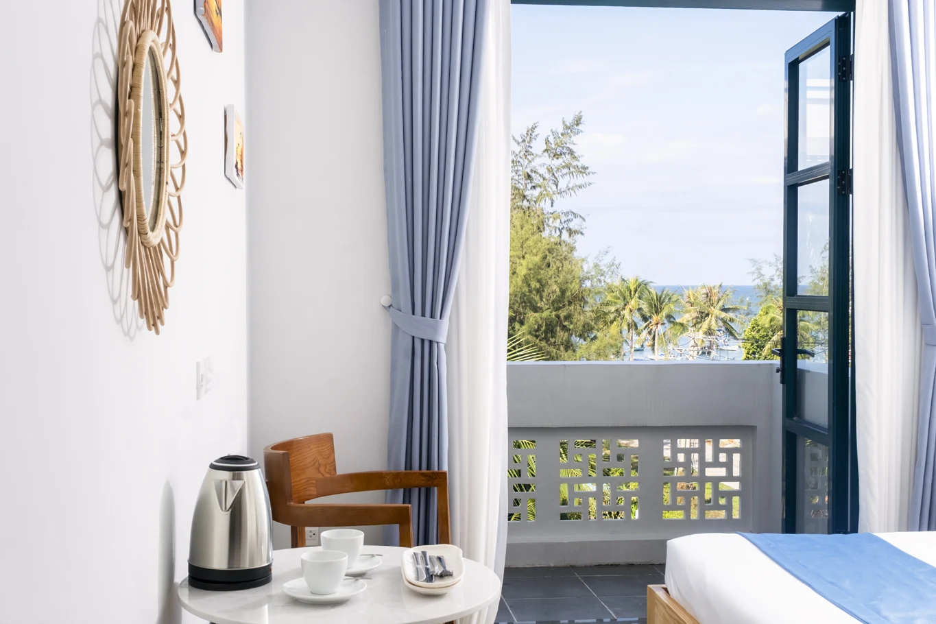 Vue mer depuis le balcon